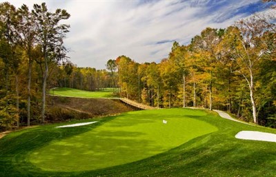 A green at Lake Presidential Golf Club Photo
