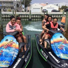 Family on Jet-Skis Photo