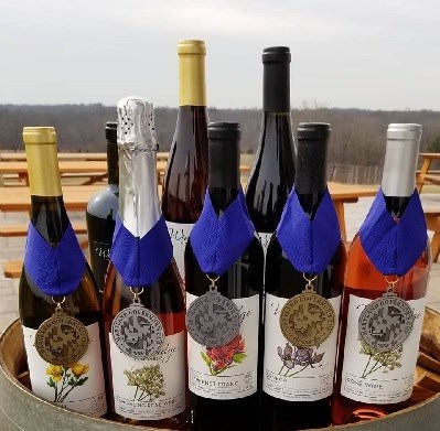 Bottles of Wine Photo