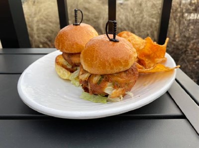 Crab Cake Sandwich Photo