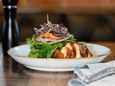 Salad with Chicken Breast Photo