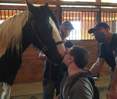Connecting with a kiss Photo