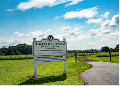 Entrance to the Frederick Douglass Park on the Tuckahoe Photo