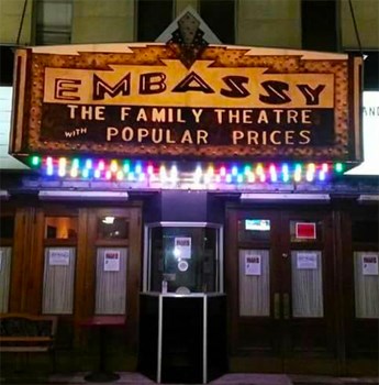 Exterior of New Embassy Theatre Photo