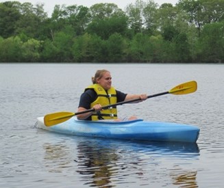 Kayaking at Tuckahoe State Park Photo