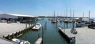 View of the Marina from the Motel Photo