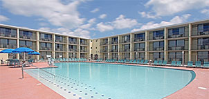 Pool at the Beachmark Motel Photo