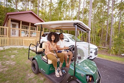 Enjoy a variety of ways to stay, including vacation rentals, RV sites, and tent camping. Photo