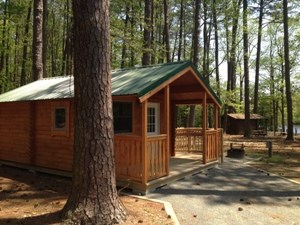 Cabin at Pocomoke River State Park Photo
