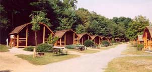 Cabins at KOA Kampground Photo