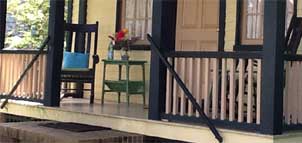 Porch of Sunset Cottage Photo