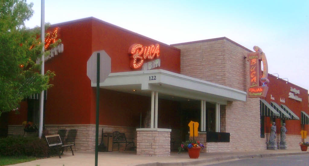 Exterior of Buca di Beppo in Gaithersburg. Photo