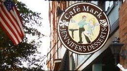 Cafe Mark & Jennifer's Desserts signage Photo