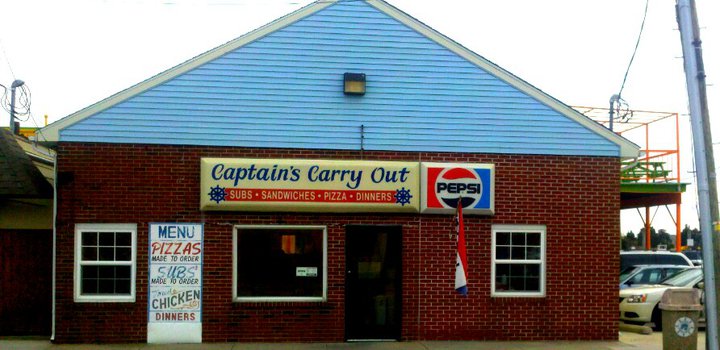 Captain's Carry-Out, exterior Photo