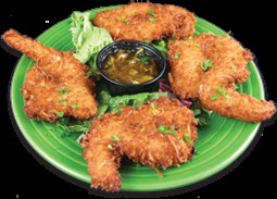 Platter of Coconut Shrimp from Duffy's Tavern Photo