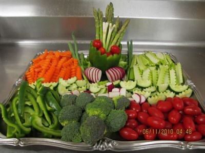 Photo of vegetable platter Photo