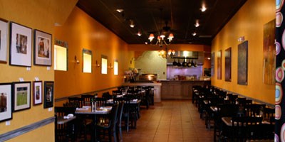 Out of the Fire Restaurant interior view Photo