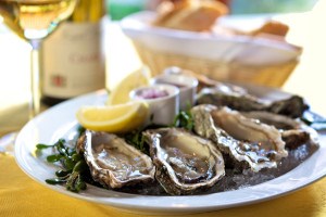 Oysters platter Photo