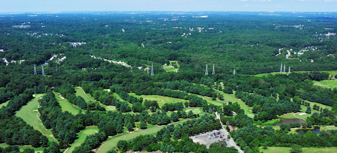 Bowie Golf and Country Club aerial view Photo