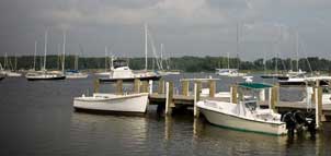 Boats docked Photo