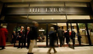 Front entrance of the Lyric Photo