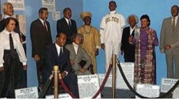 Wax sculptures at museum Photo