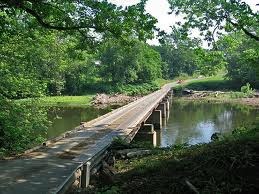 Old Town Historical Toll Bridge Photo