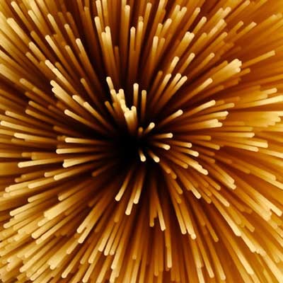 Fireworks exploding over night sky Photo