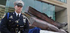 911 Memorial Unveiling Photo