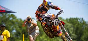 Motocross Rider On Course Photo