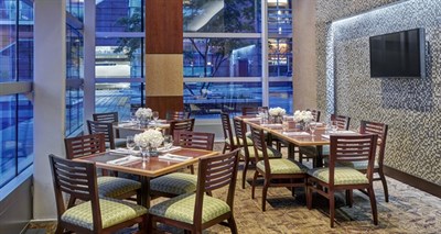 Dining area at the Diamond Tavern in the Hilton Baltimore Photo