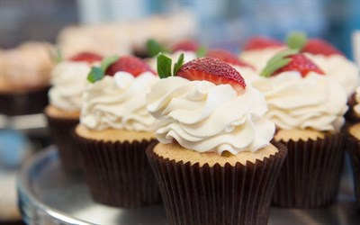 Cupcakes delivered by the Flavor Cupcakery &amp; Bake Shop Photo