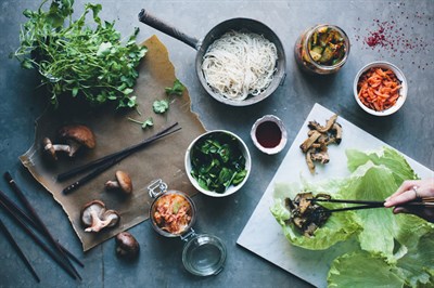 Korean inspired food from Dooby's Photo