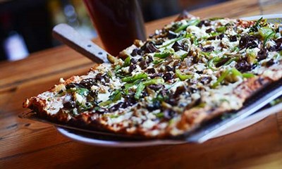 Signature square pizza Photo