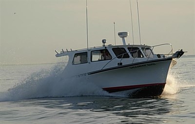 The Galloway Girl Charter Boat. Photo