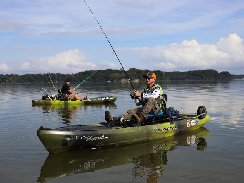 kayak fishing