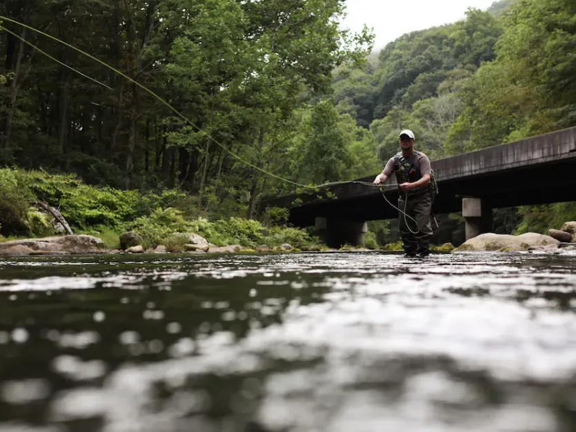 Johnathan Peake fly fishing