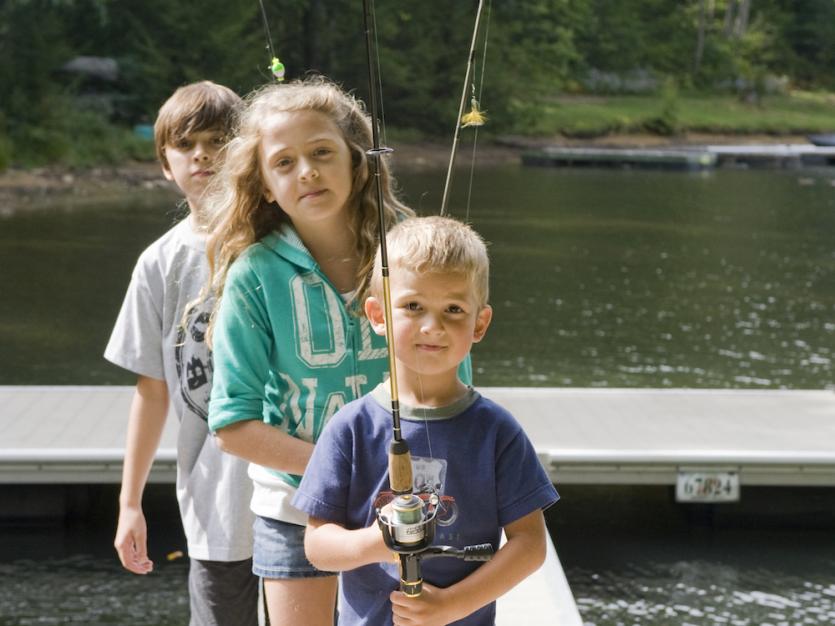 Disconnect and Take the Family Fishing