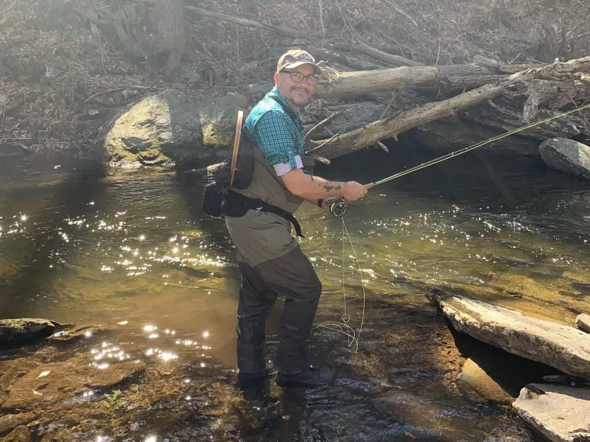 Fly Fishing on Big Hunting Creek in Frederick County