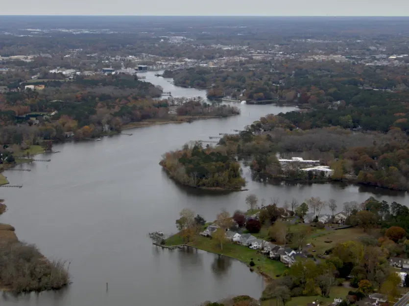 Wicomico River Aerial Image