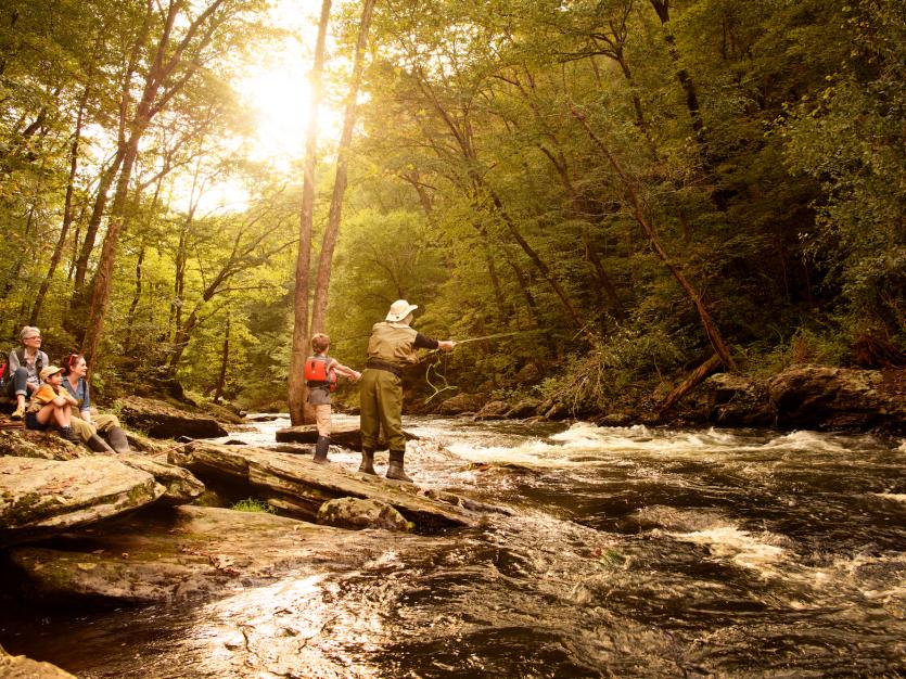 Fly Fishing on the Gunpowder River