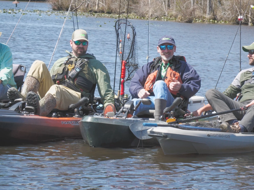 FHMD and FishTalk Teams Snakehead Fishing