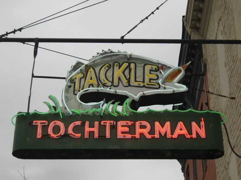 Sign for Tochterman’s Tackle