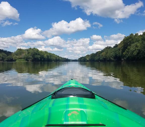 'Beautiful Day on the Potomac Near Monocacy Aqueduct' by Steph Clement Pogonowski