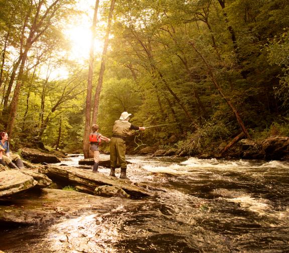 Fly Fishing on the Gunpowder River