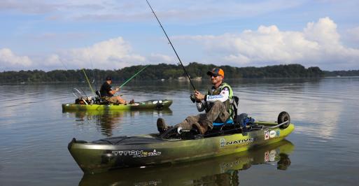 kayak fishing
