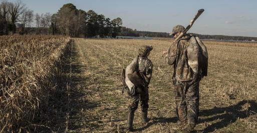 passing down the hunting tradition