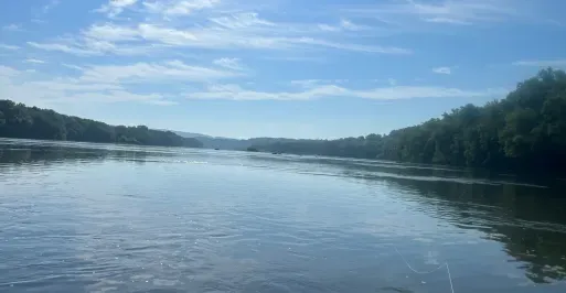 Fly Fishing a Pool on the Potomac River
