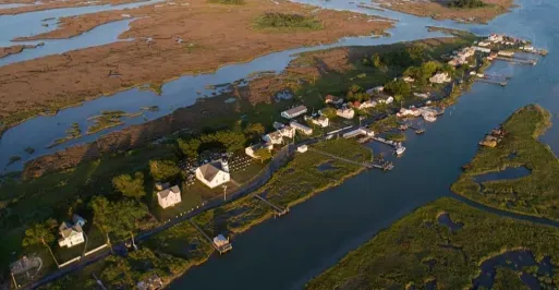Smith Island Aerial