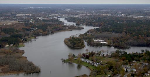 Wicomico River Aerial Image